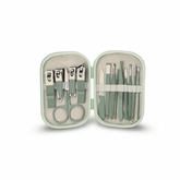 Stainless Steel Manicure & Pedicure Set with Portable Box