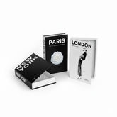 3 Pcs Decorative Faux Books Set for Home Decor (Paris/London/New York)