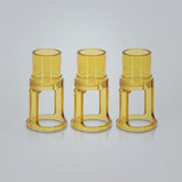 Candela Distance Gauges for Gentle Pro Lasers – 2 Pc (15mm) for Face & Sensitive Areas + 1 Pc (18mm) for Body – Hair Removal Laser Tips