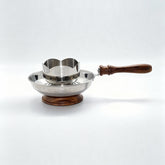 Ajmal Deluxe Lahab Incense Burner with Wooden Handle and Anti Slip