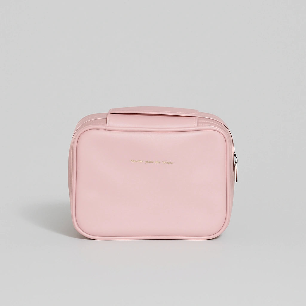 Capacity Detachable Makeup Bag with Brush Holder