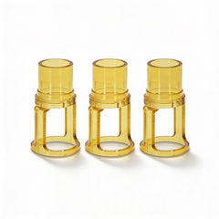 Candela Distance Gauges for Gentle Pro Lasers – 2 Pc (15mm) for Face & Sensitive Areas + 1 Pc (18mm) for Body – Hair Removal Laser Tips