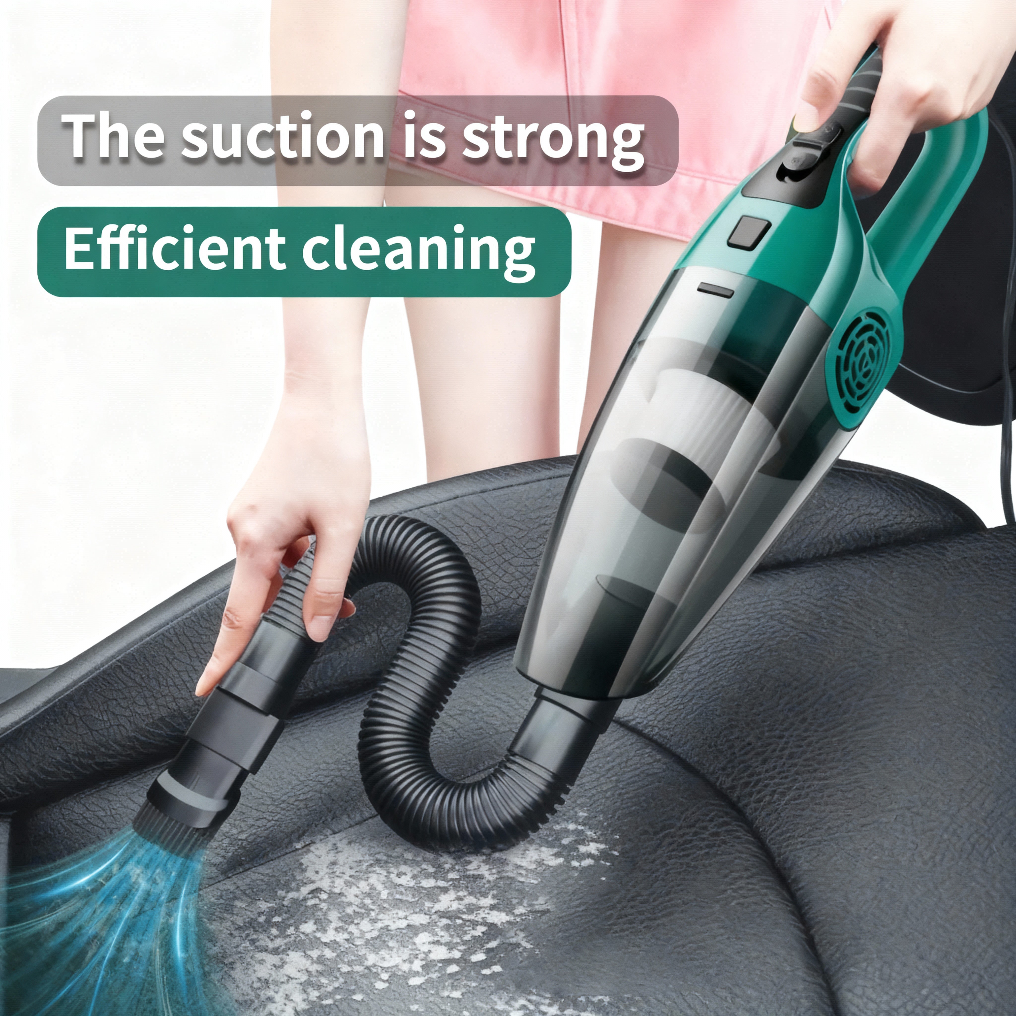 12V Handheld Car Vacuum Cleaner